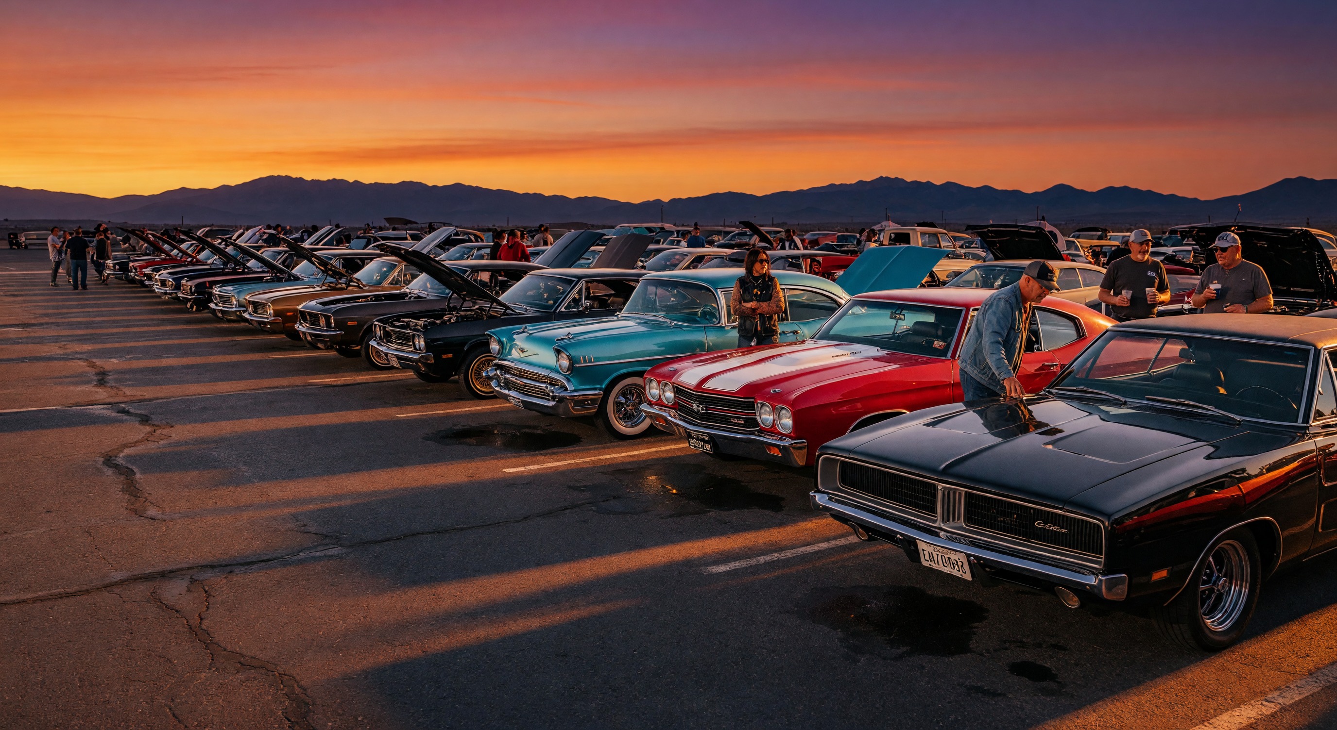 K-9s and Classics charity automotive event in Carson City Nevada with classic cars and law enforcement K-9 demonstration