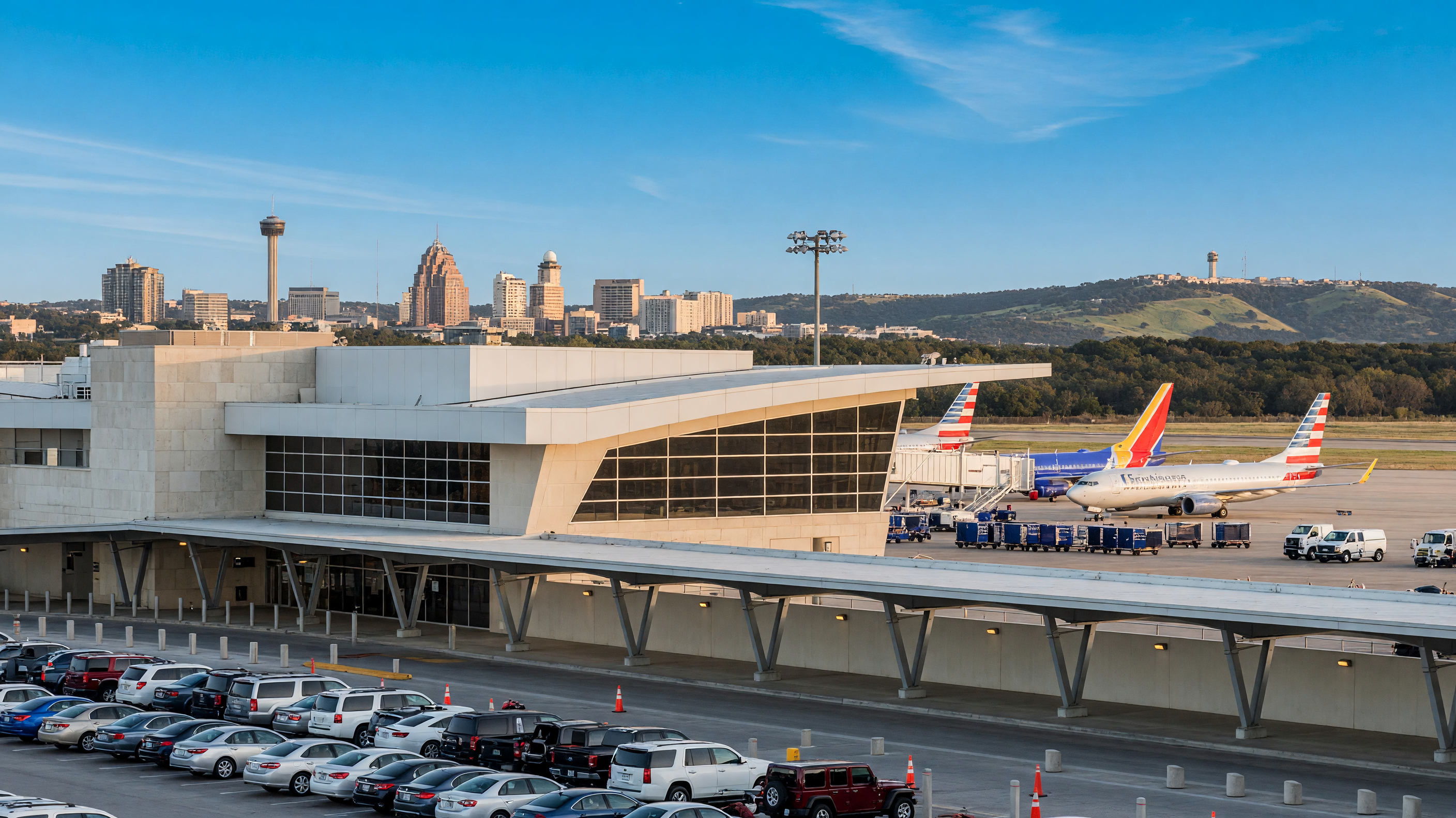 San Antonio Airport Access for California Relocators