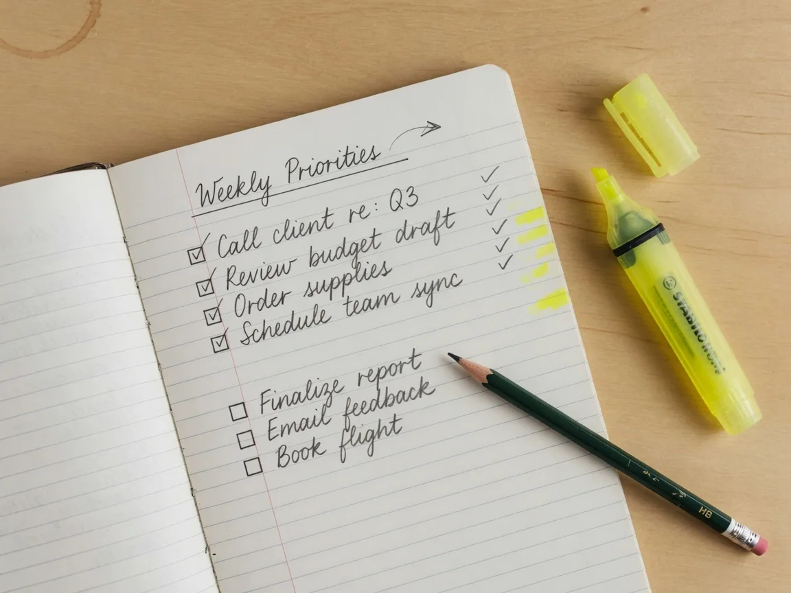 A checklist representing the practical steps and tips for executors managing a Texas probate estate.