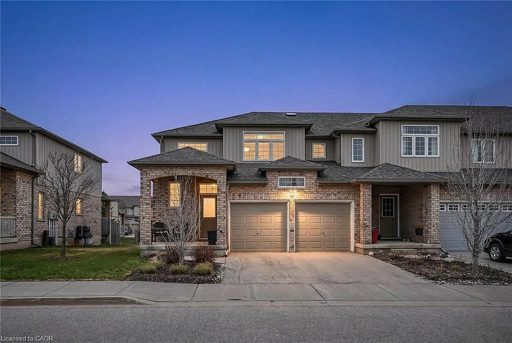 End-unit townhome at 31 Townsend Dr in Breslau, Ontario
