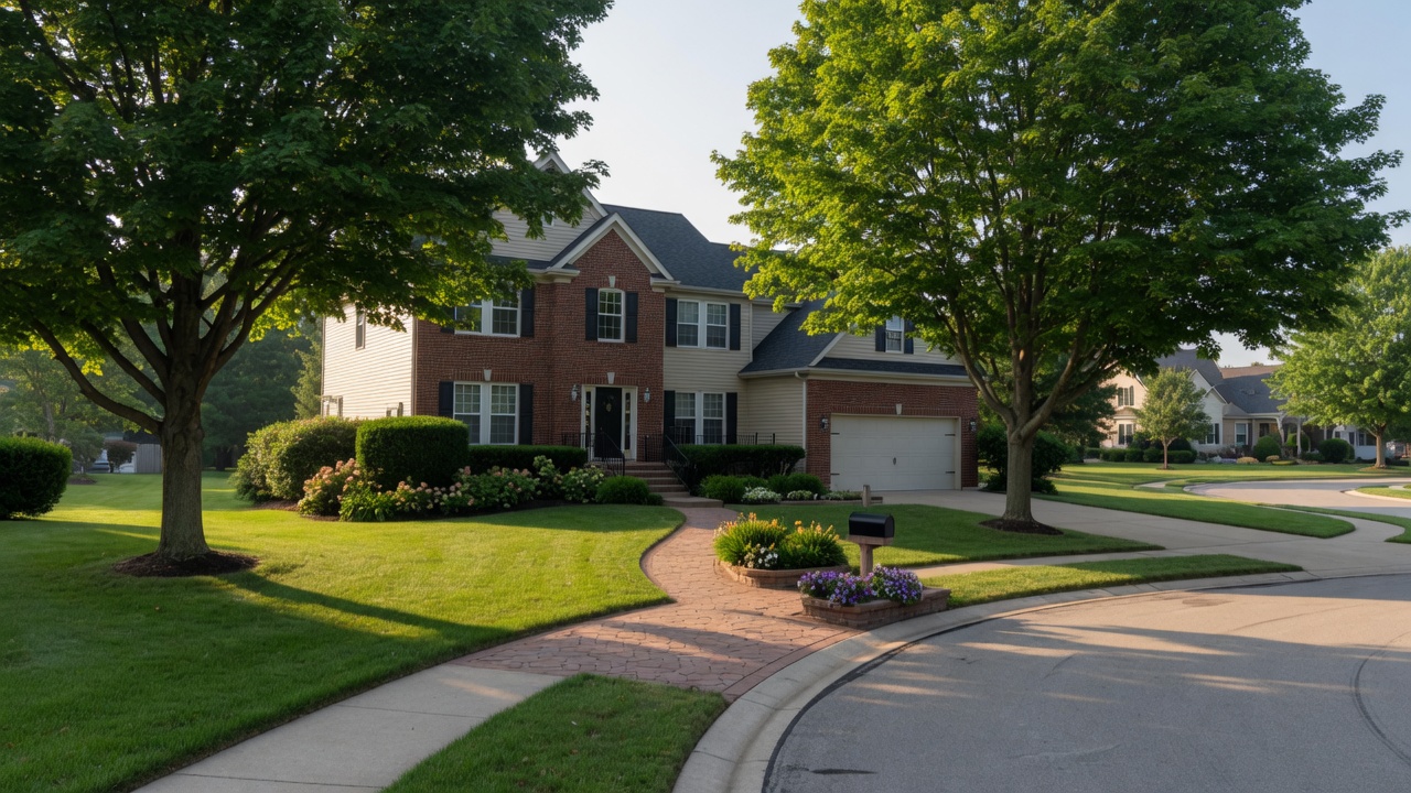 Stately Mid-Michigan home on a quiet cul-de-sac representing long-term value