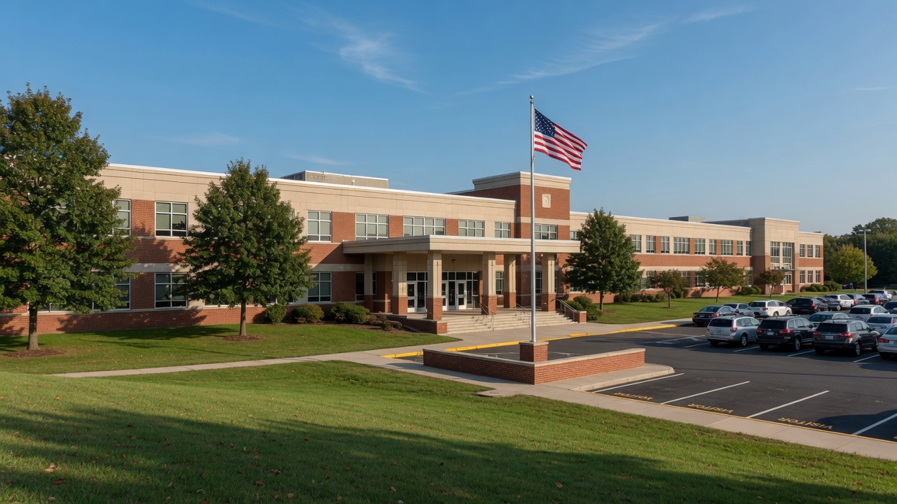Parkland School District campus in the Lehigh Valley, Pennsylvania