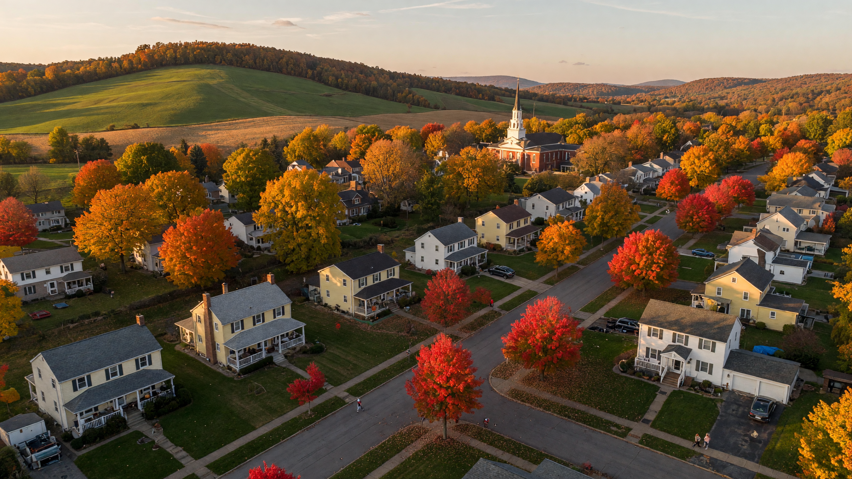 Beautiful suburban home in the Lehigh Valley Pennsylvania