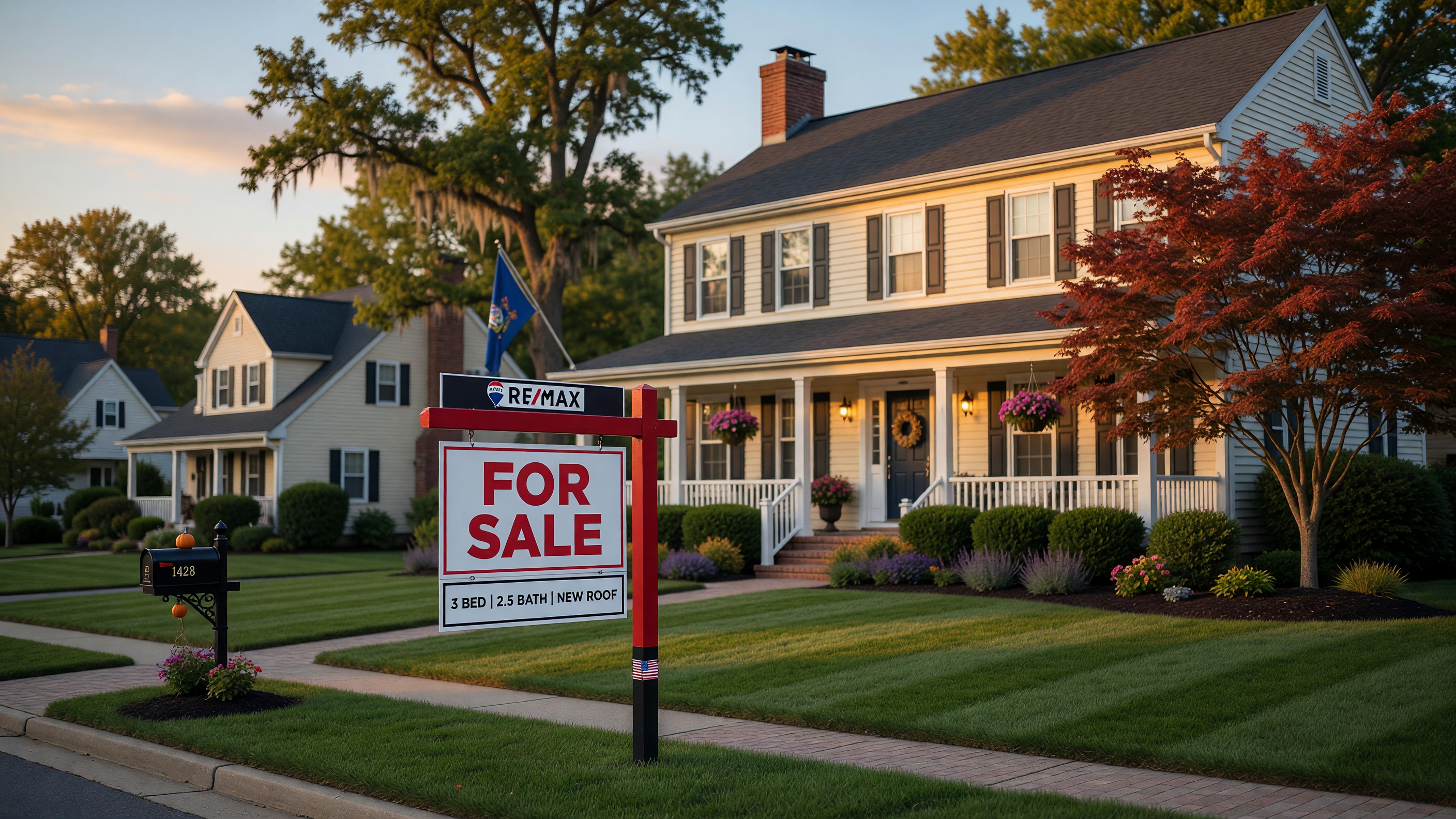 Historic village homes in Bath PA