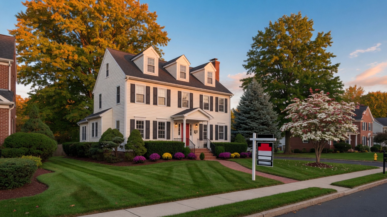 Beautiful suburban home for sale in the Lehigh Valley, Pennsylvania