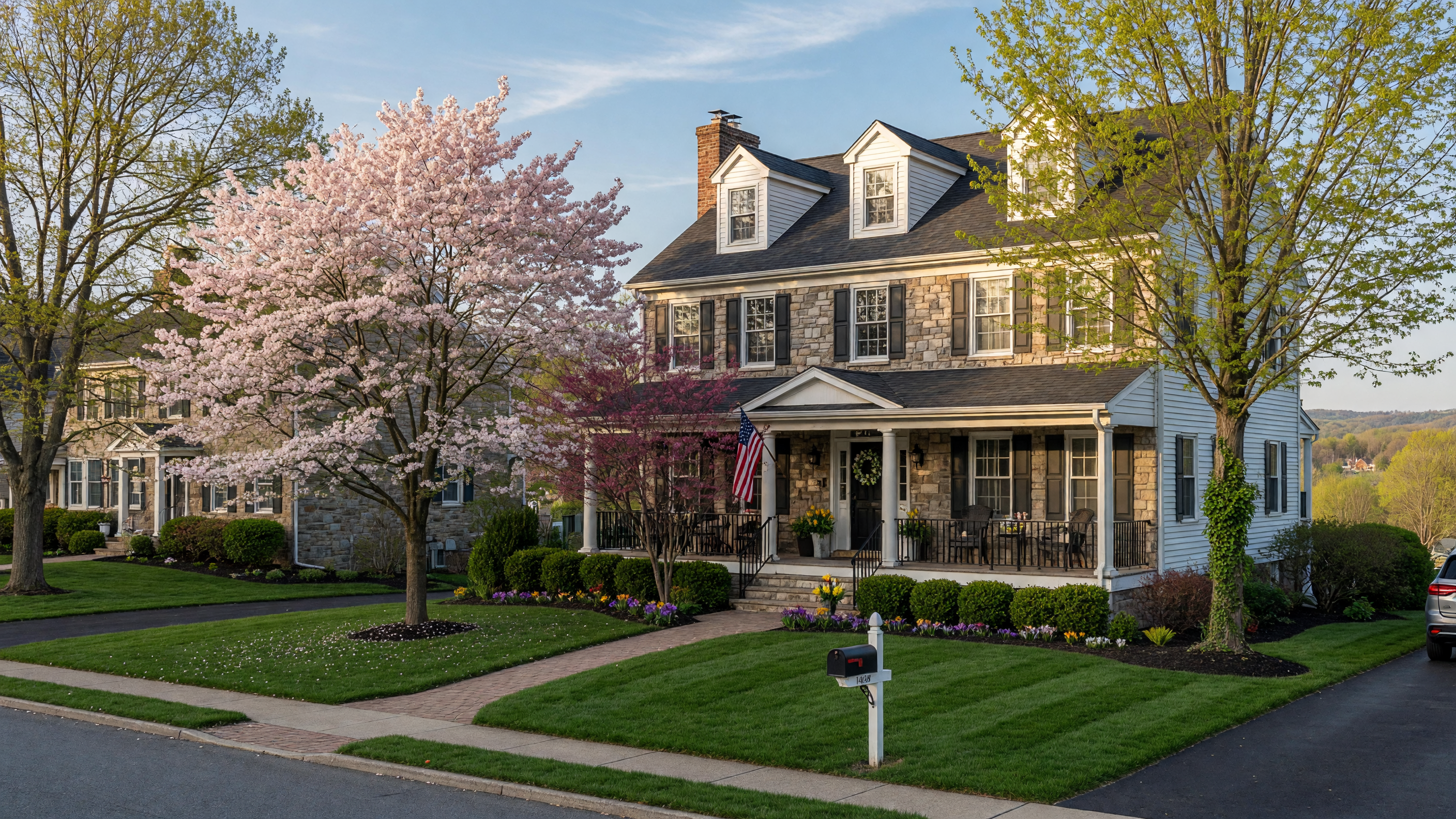 Beautiful Lehigh Valley home with excellent curb appeal