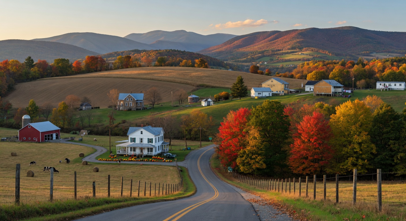Historic Moravian village of Nazareth Pennsylvania