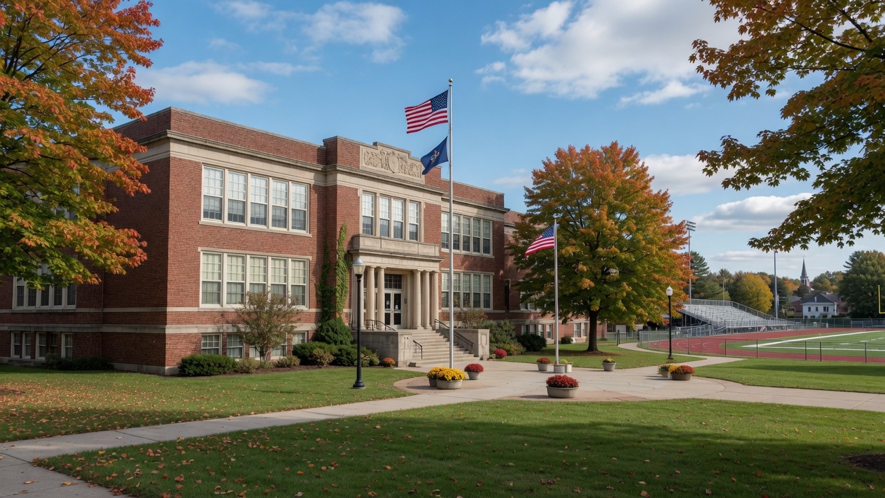 Nazareth Area School District campus in Nazareth, Pennsylvania