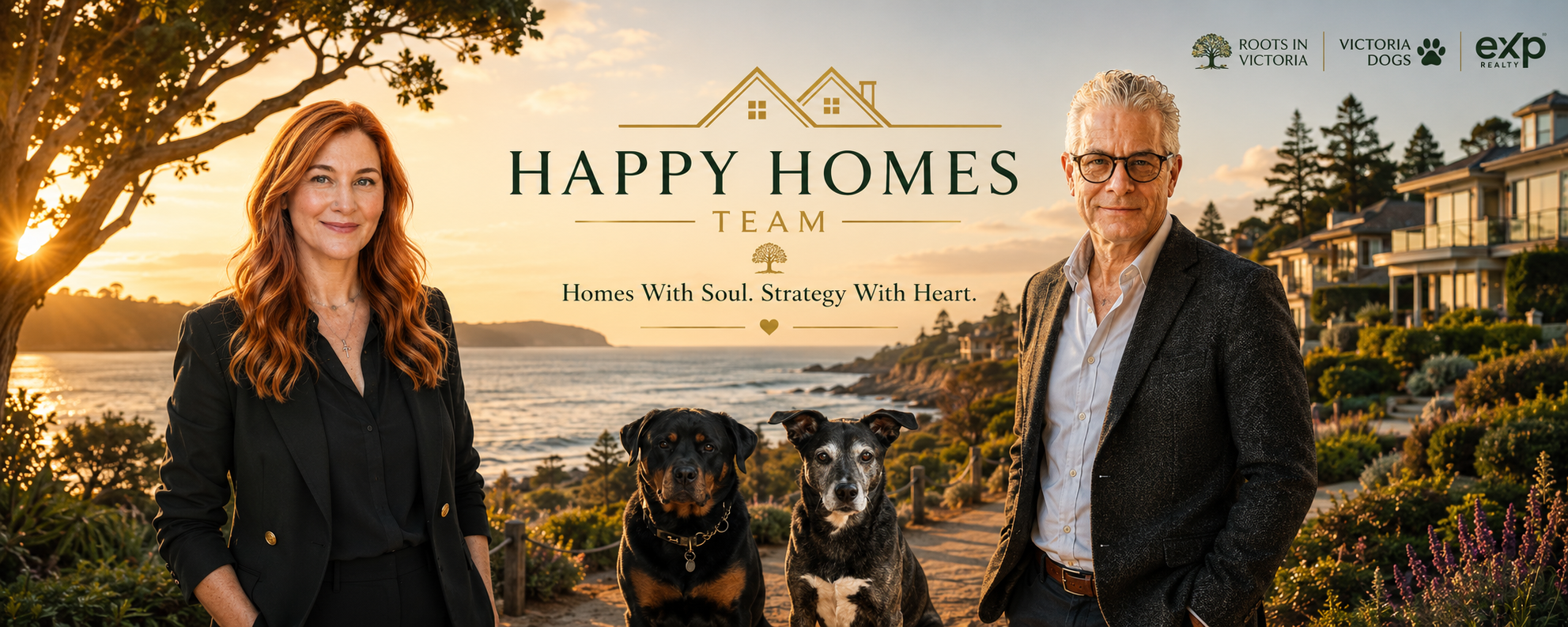 Happy Homes Team - eXp Realty - Victoria, BC Real Estate Team with Anna Hakim and Perry Fanthorpe