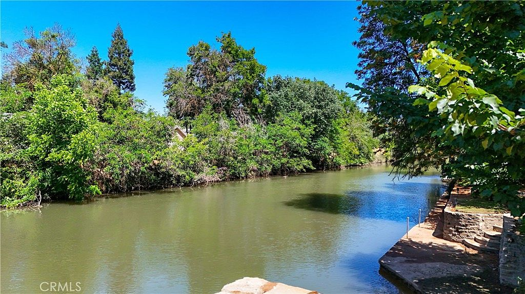View of Bear Creek from the backyard of 2021 W St