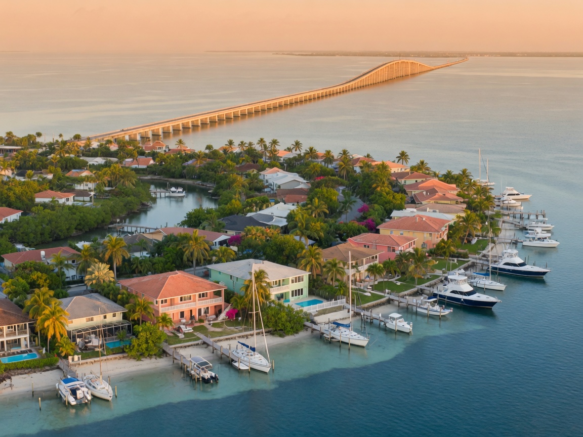 Big Pine Key waterfront community in the Florida Keys