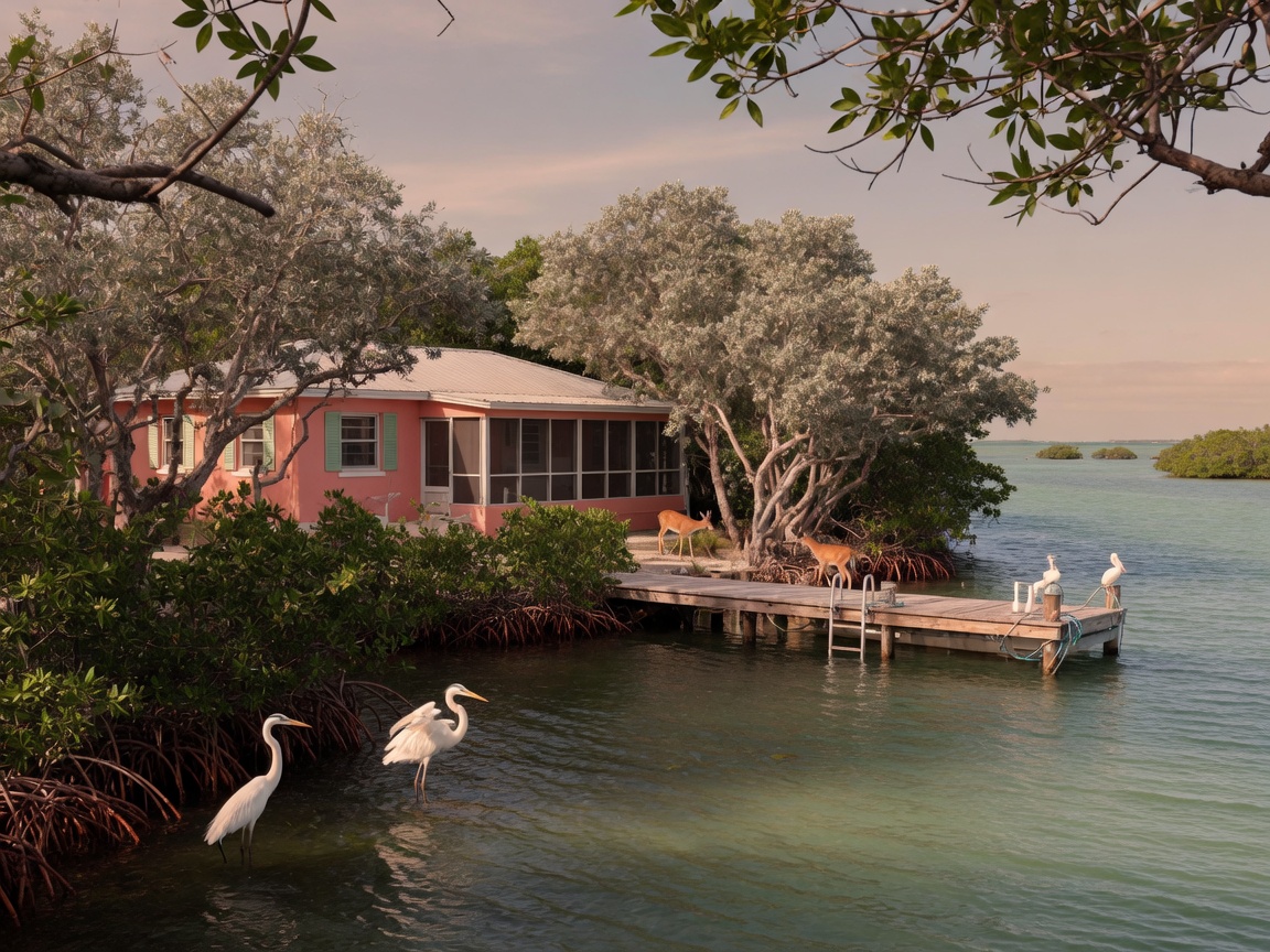Marathon waterfront community in the Florida Keys