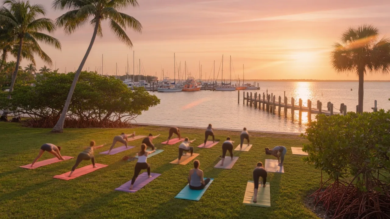 Free Summer Fitness at The Bay: Yoga, Pilates & Wellness on the Sarasota Waterfront