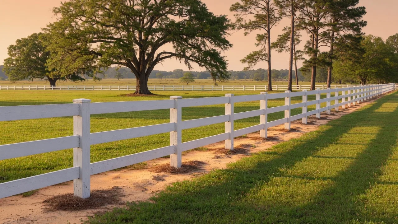 Photo: The Complete Guide to Horse Fencing in Aiken, SC — Aiken SC horse property