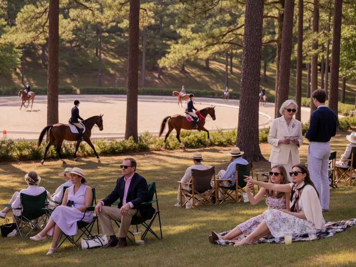 Photo: The Aiken Horse Show: Over a Century of Competition in Hitchcock Woods — Aiken SC horse property