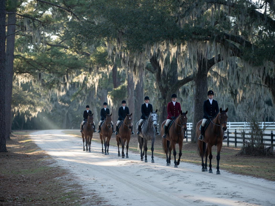 Photo: The Winter Colony Season: Aiken's Most Important Time of Year — Aiken SC horse property