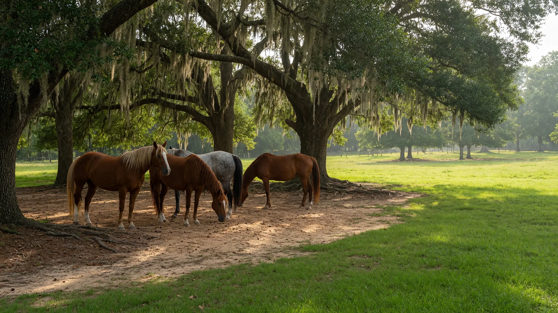 Photo: Summer Horse Care in Aiken: A Complete Guide for Keeping Horses Healthy in the Carolina Heat — Aiken SC horse property