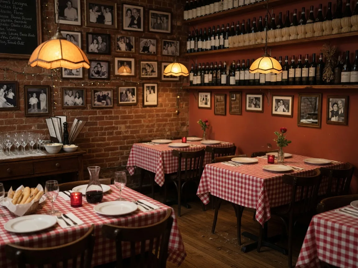 Marco's Italian Restaurant dining