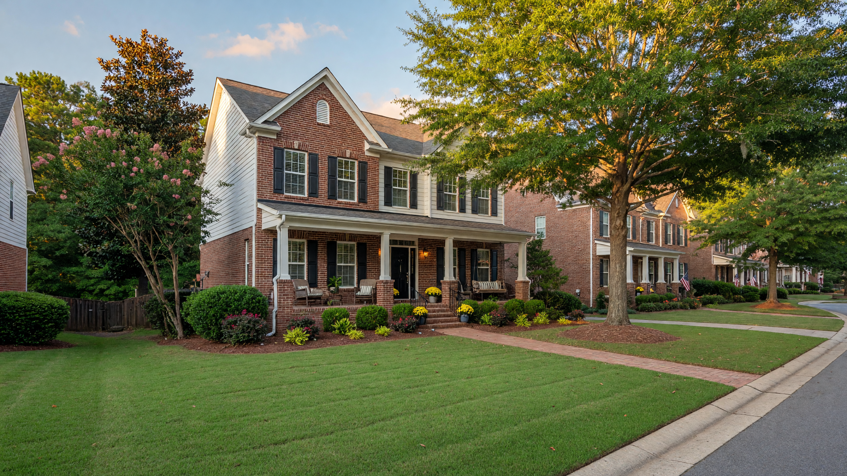 Beautiful suburban home in the Raleigh-Durham Triangle area of North Carolina