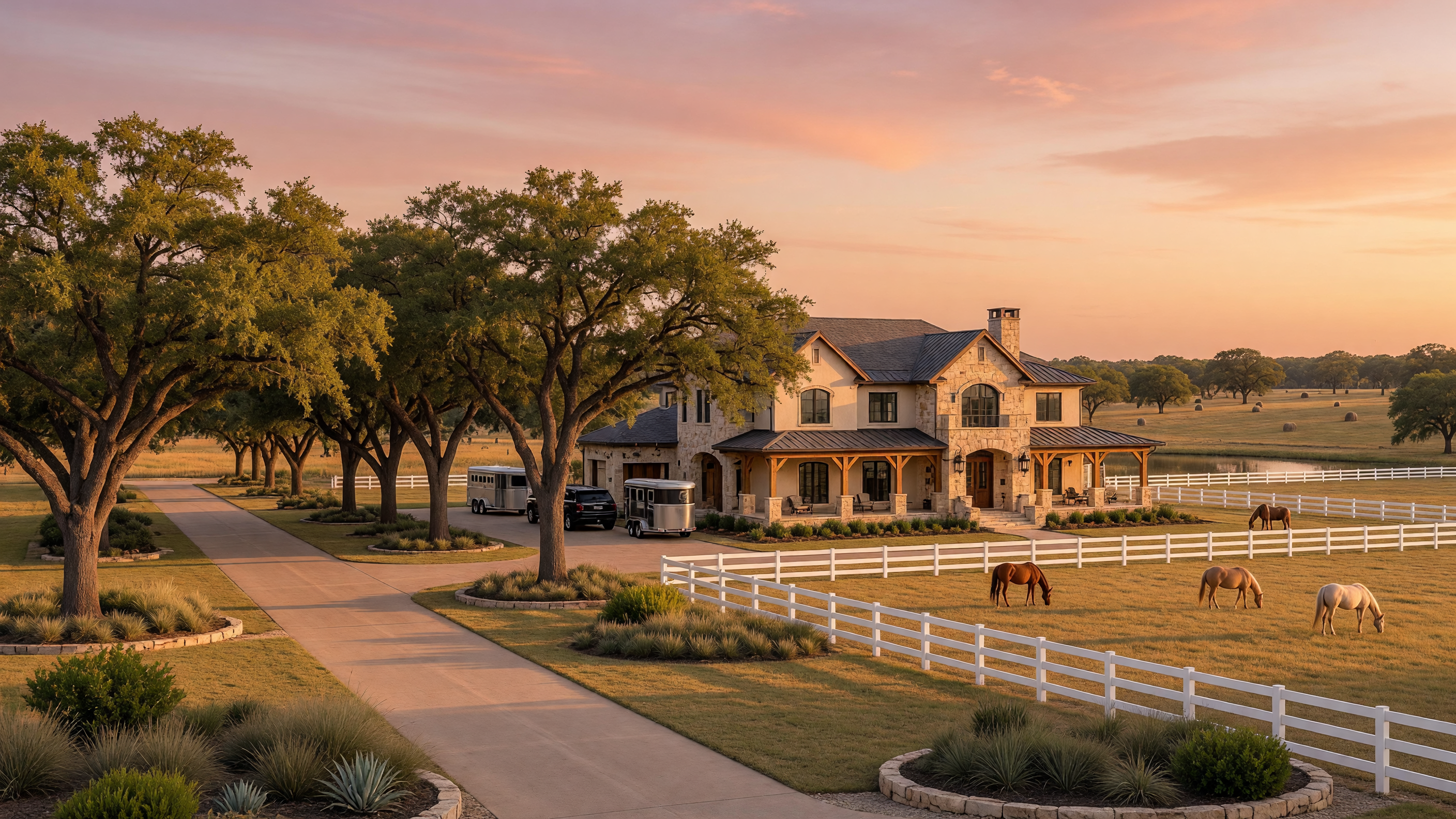 New luxury homes in Anna Texas with wide open Texas landscape