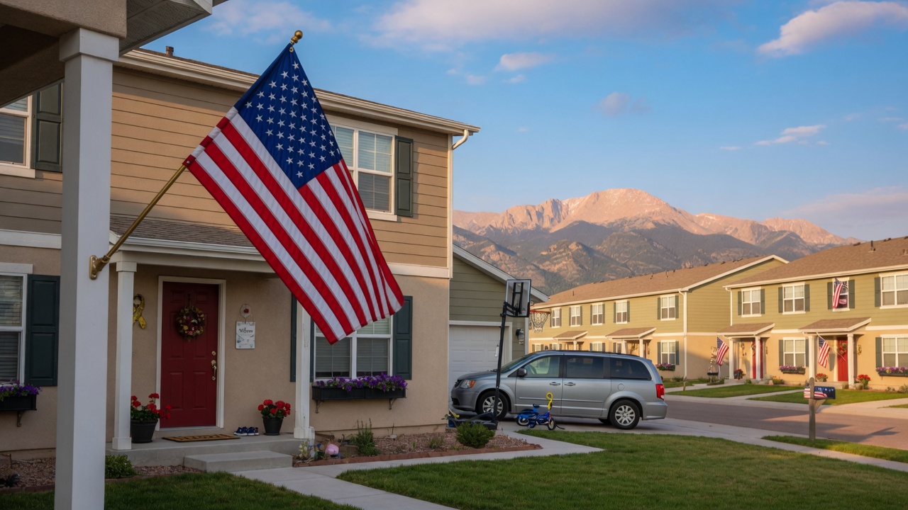 Military family home in Colorado Springs