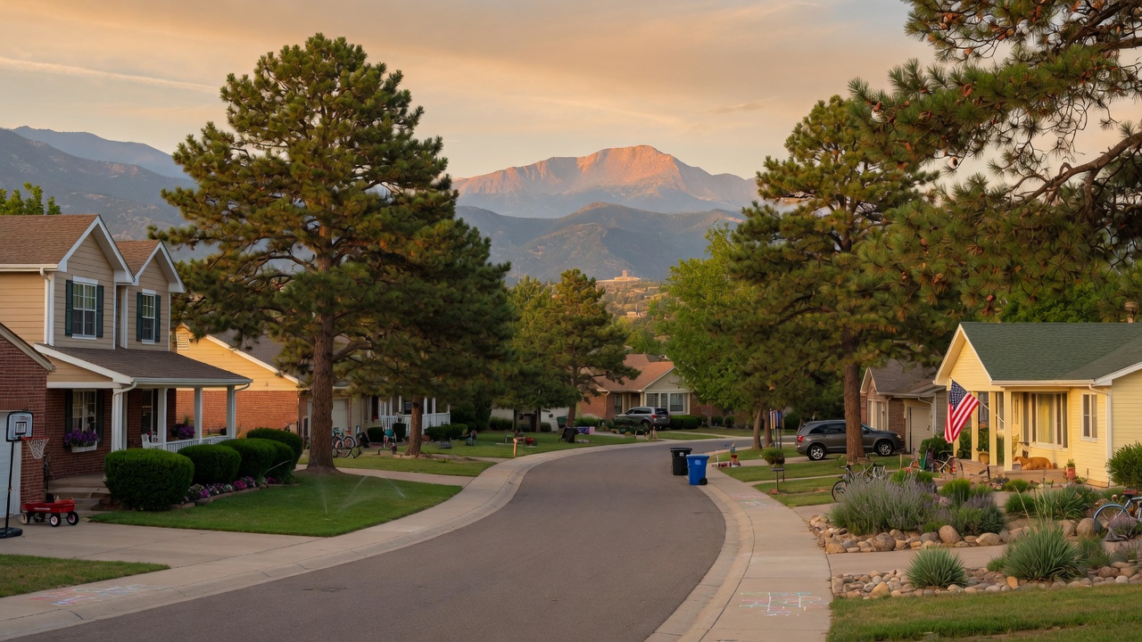 Indigo Ranch neighborhood in Colorado Springs