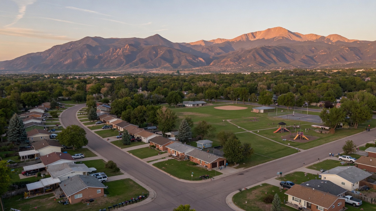 Security-Widefield, Colorado Springs — an established southeast community with mature lots and mountain views