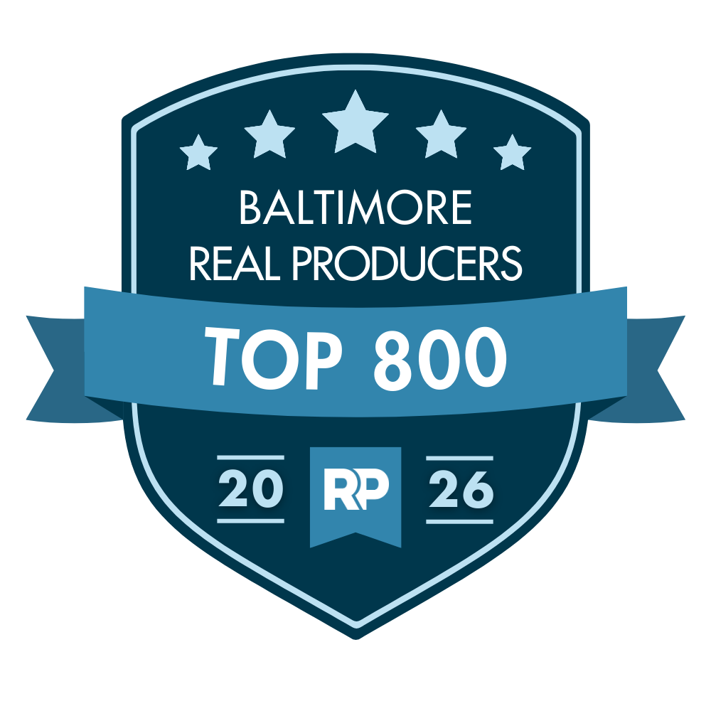 Baltimore Real Producers Top 800 Award 2026