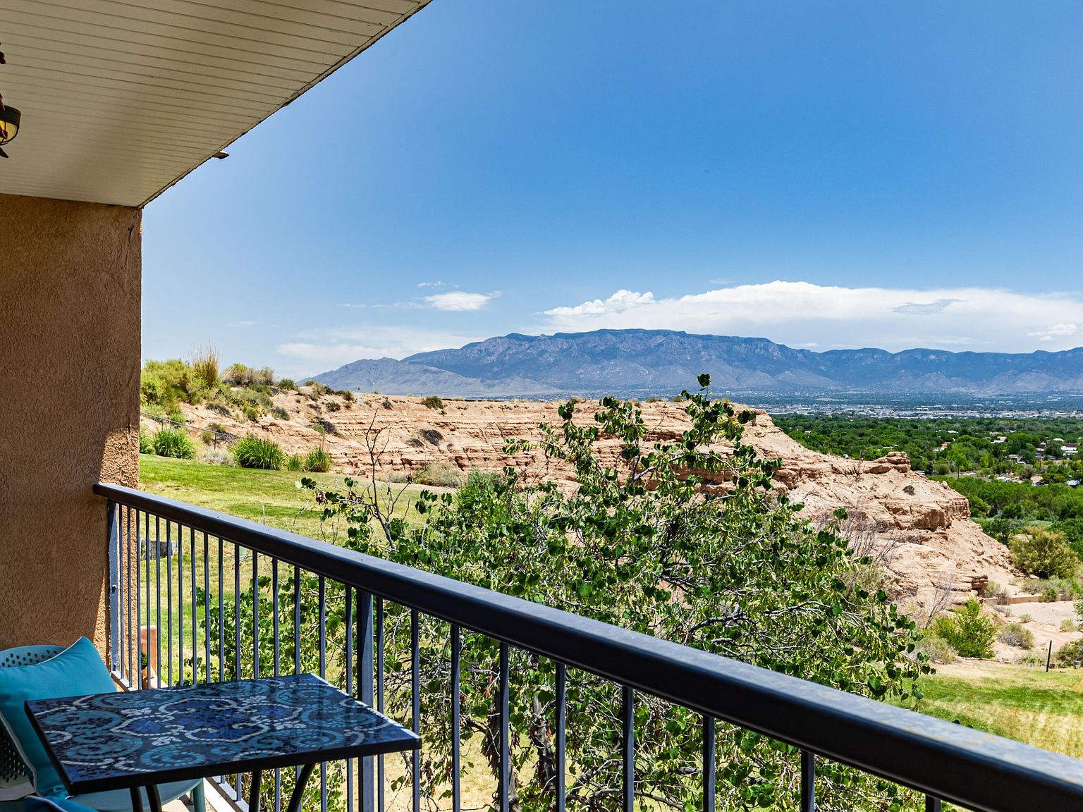 Mountain view from the balcony