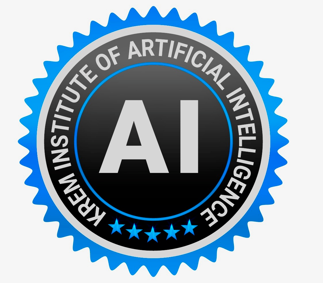 Krem Institute of Artificial Intelligence Certification Badge