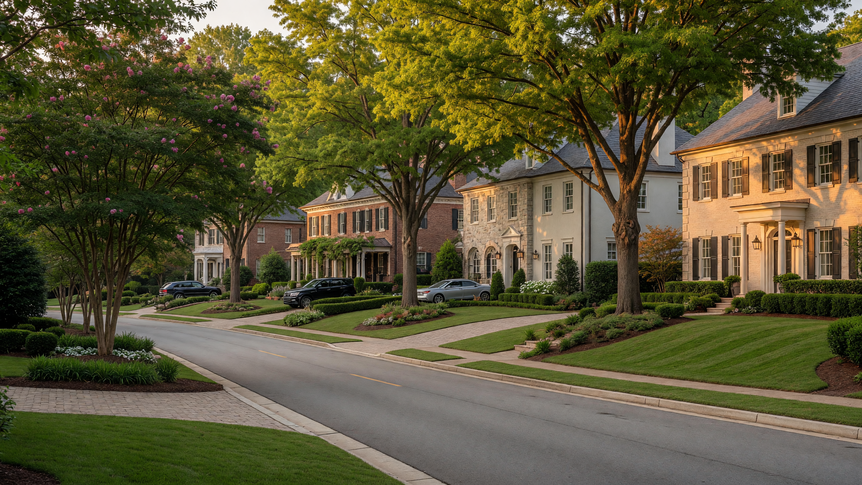 Sandy Springs Georgia upscale residential neighborhood