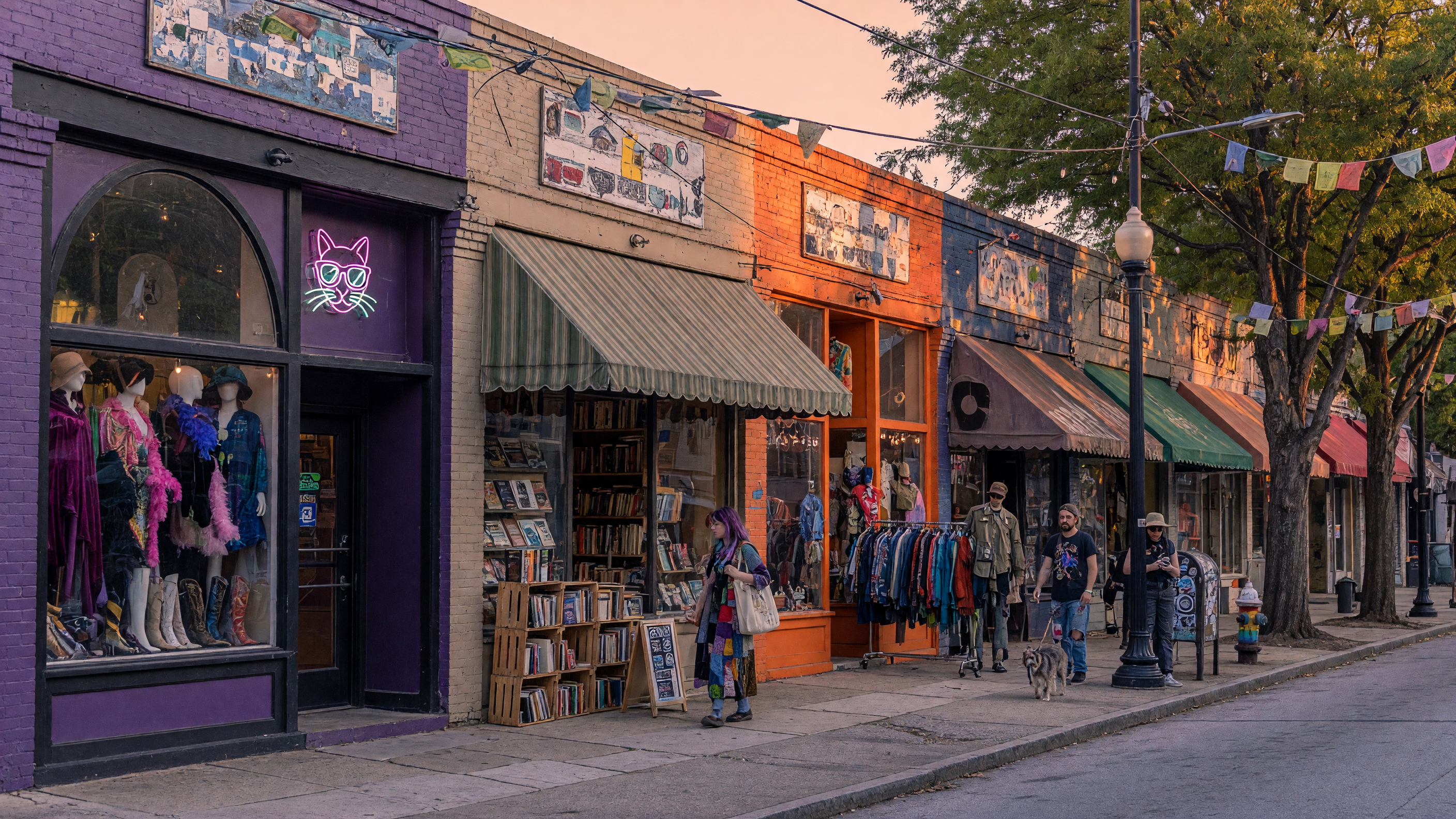 Little Five Points neighborhood