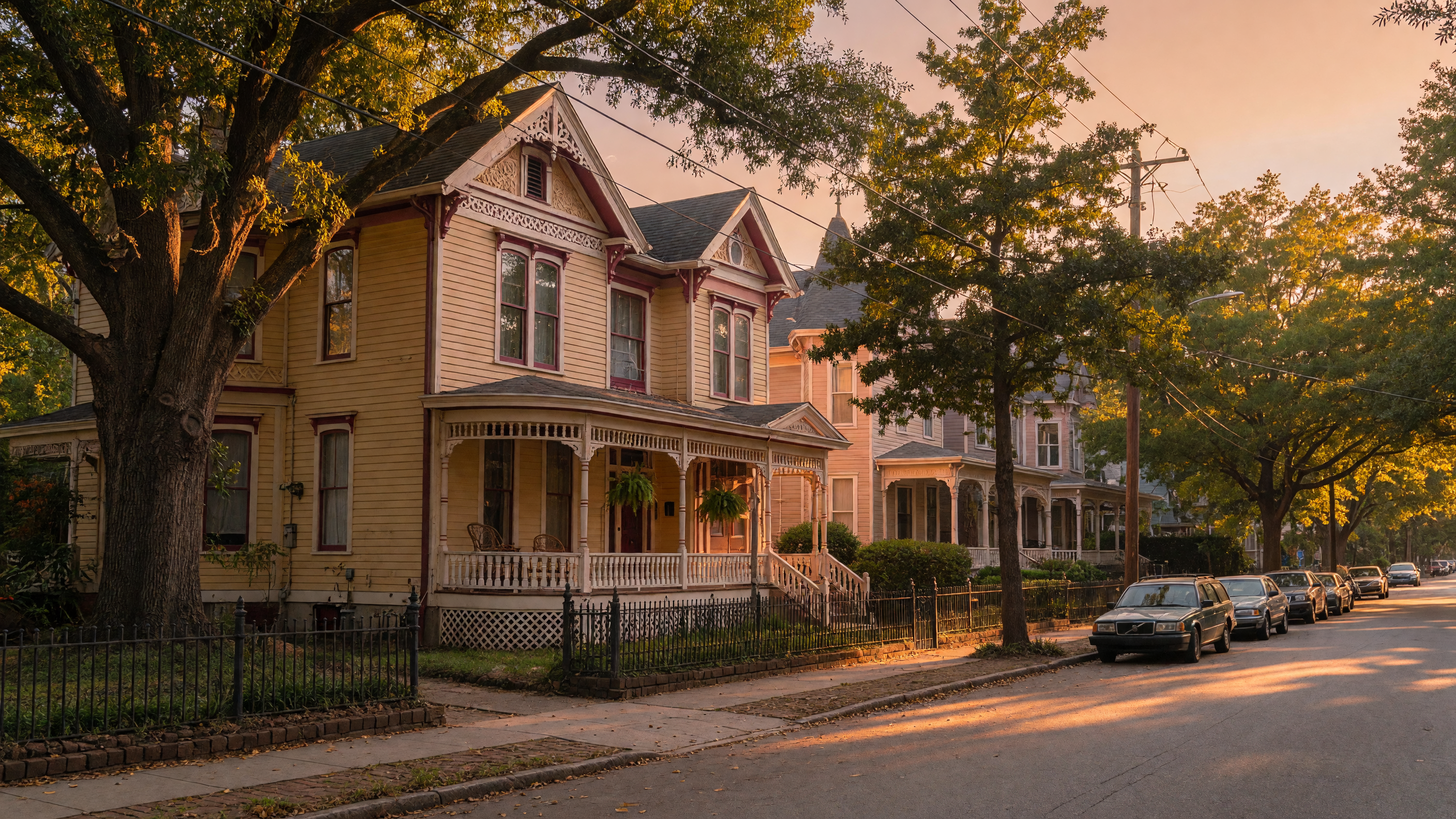 A historic Victorian home in the West End neighborhood of Atlanta