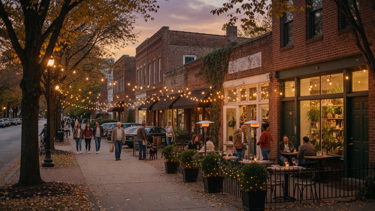 Virginia-Highland Atlanta neighborhood — Polished village feel with nightlife
