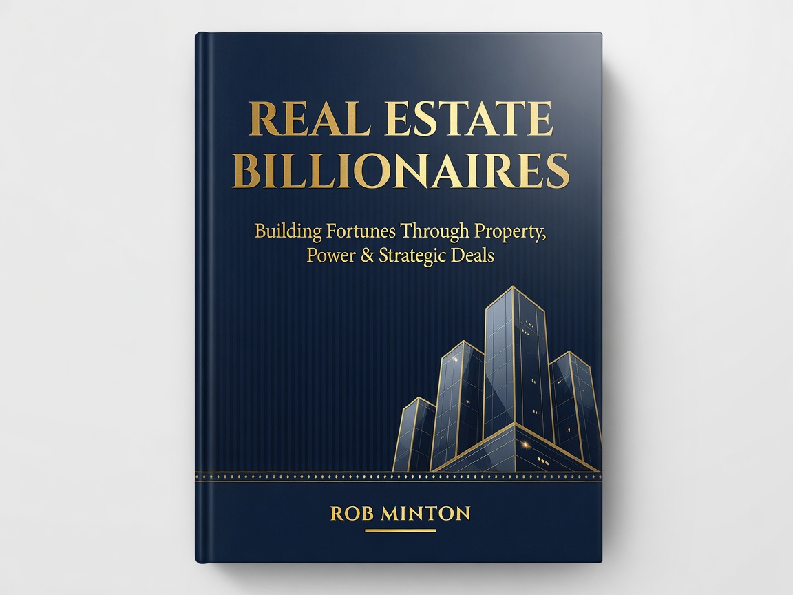 Real Estate Billionaires book cover by Rob Minton