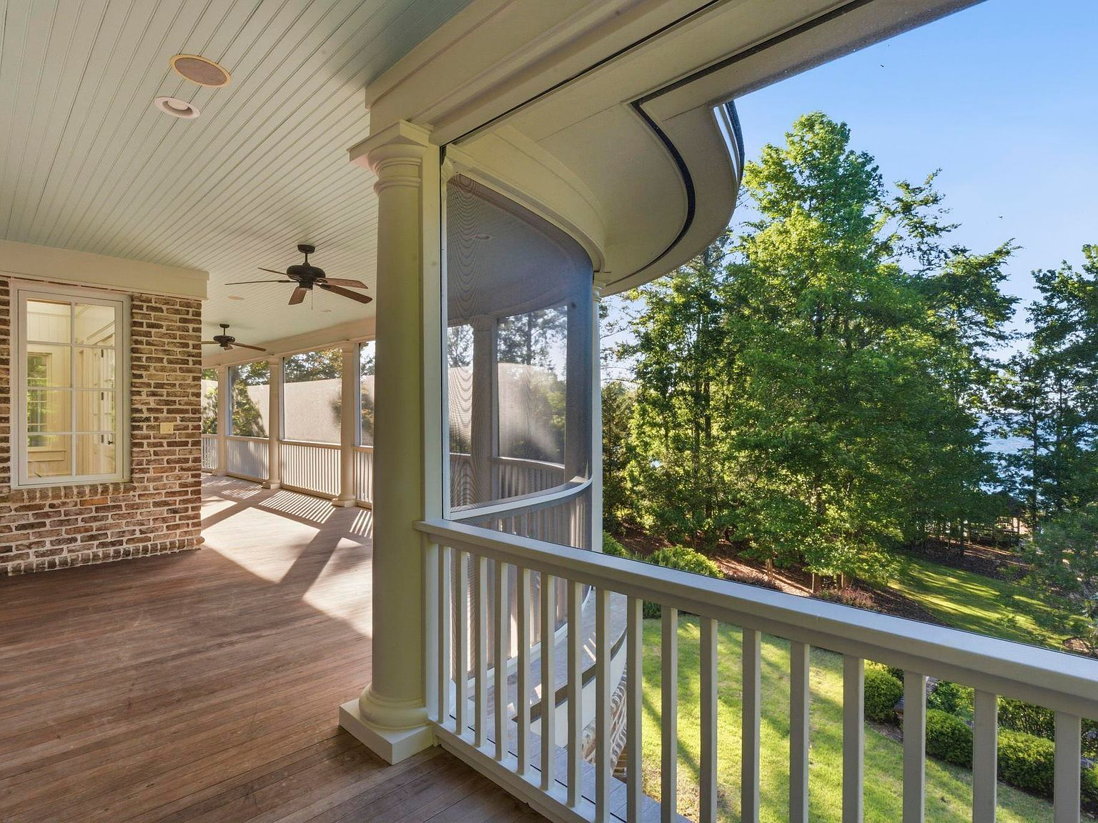 Wraparound porch