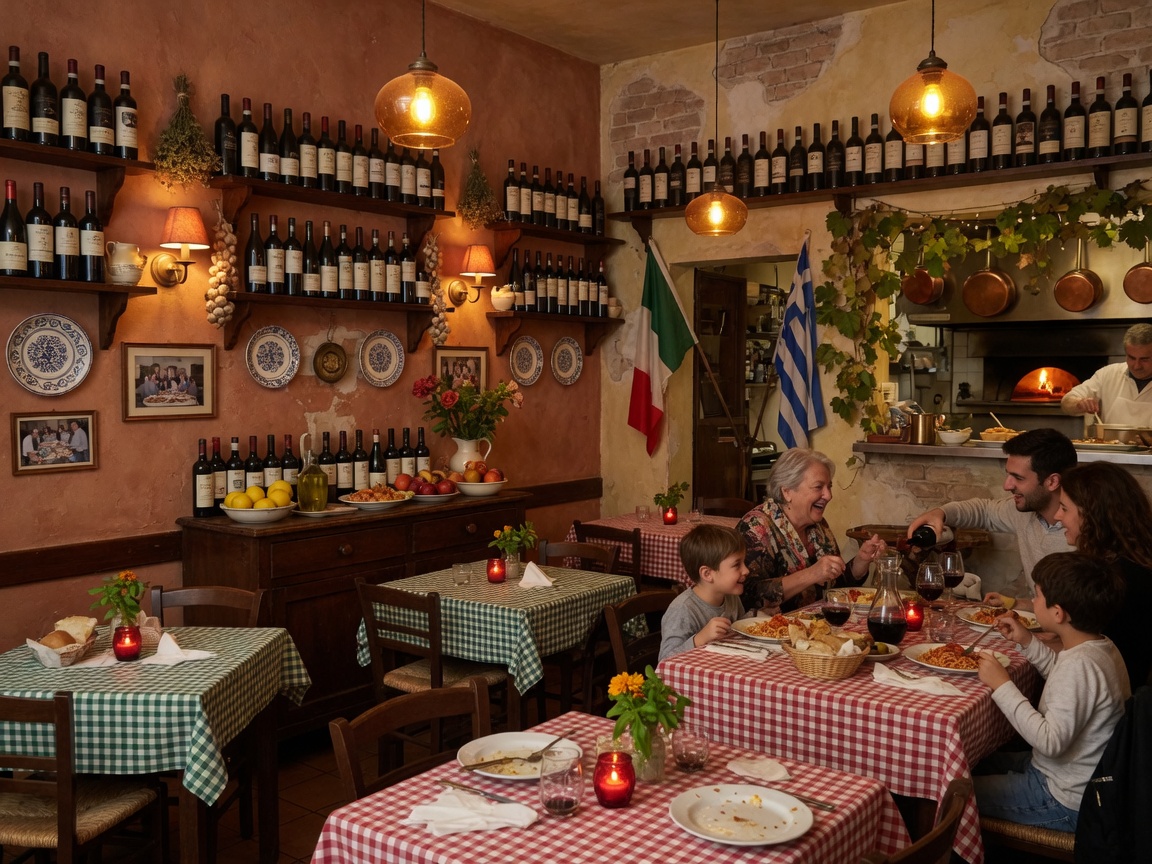 Dimitri's Restaurant interior