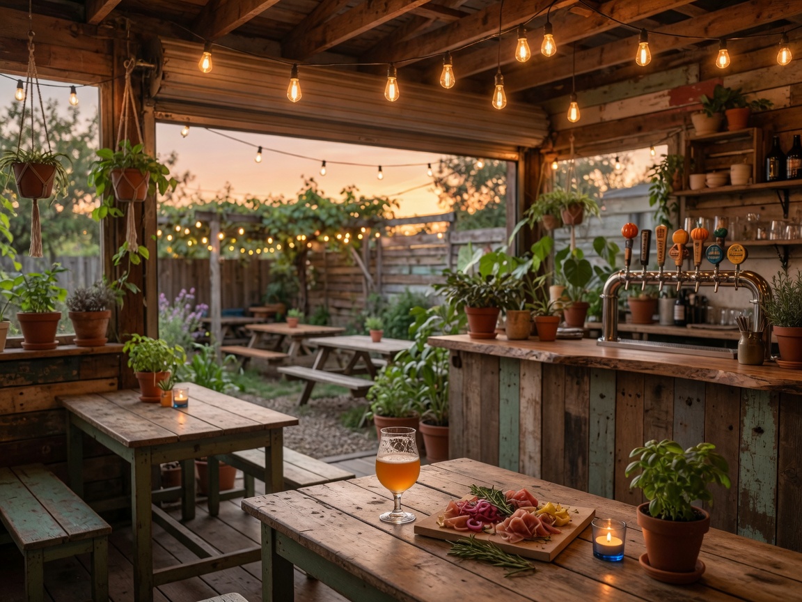 Faded Bistro & Beer Garden interior