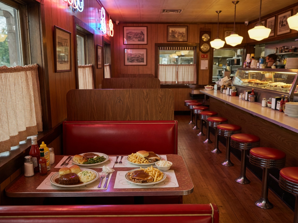 Oscar's Family Restaurant interior