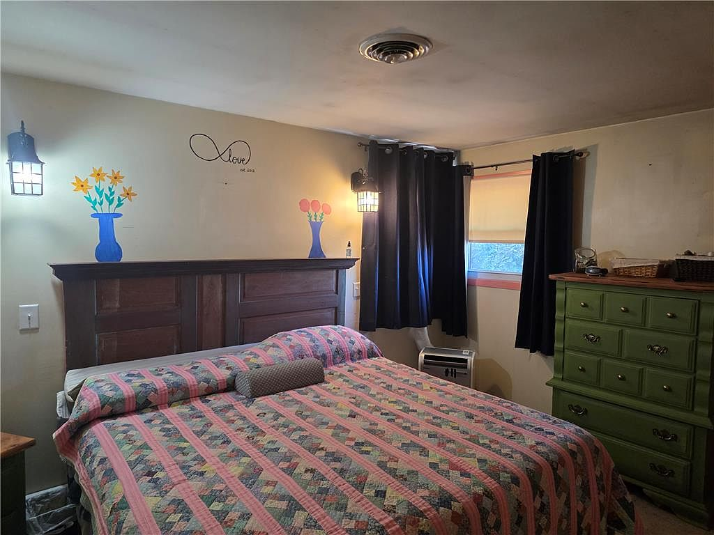 Master bedroom with ample closet space