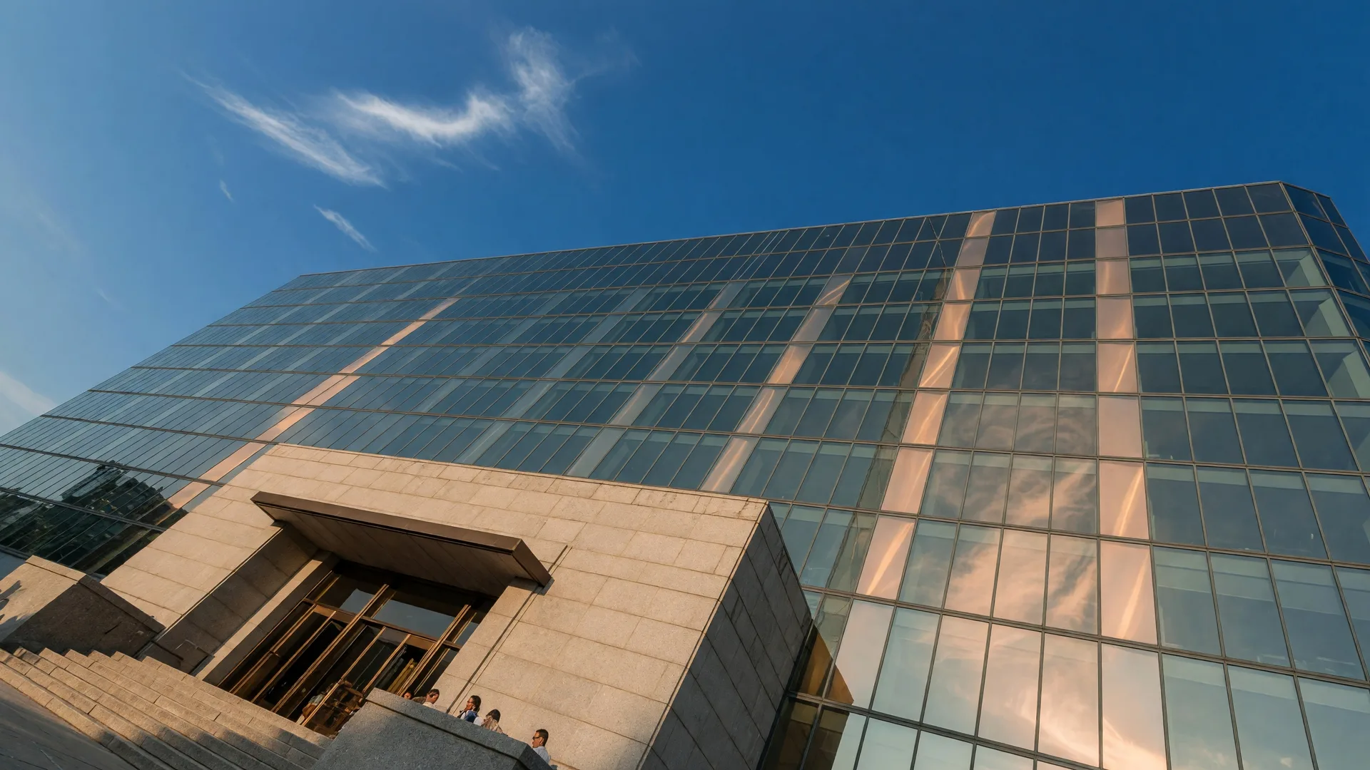 Bank of Canada building in Ottawa on a clear summer afternoon — the central bank held its benchmark rate steady on July 15, 2026