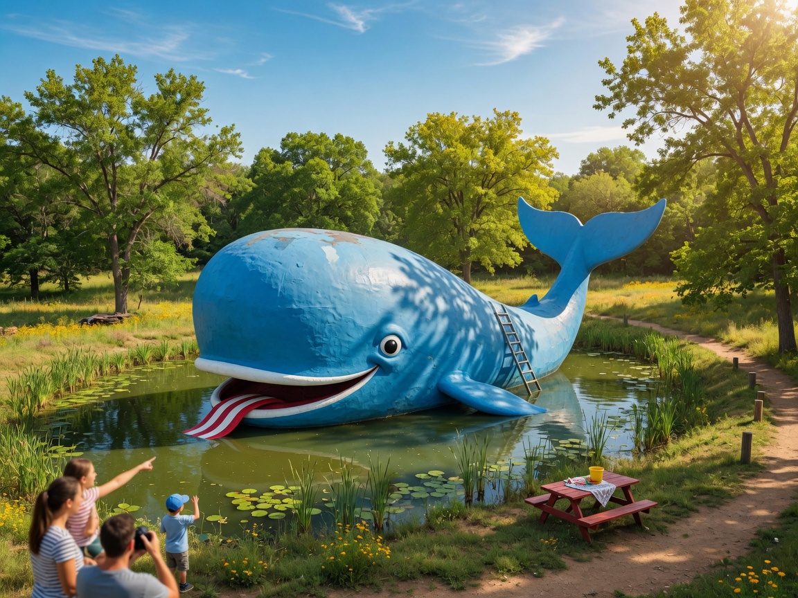 The Blue Whale of Catoosa — a beloved Route 66 roadside attraction in Oklahoma