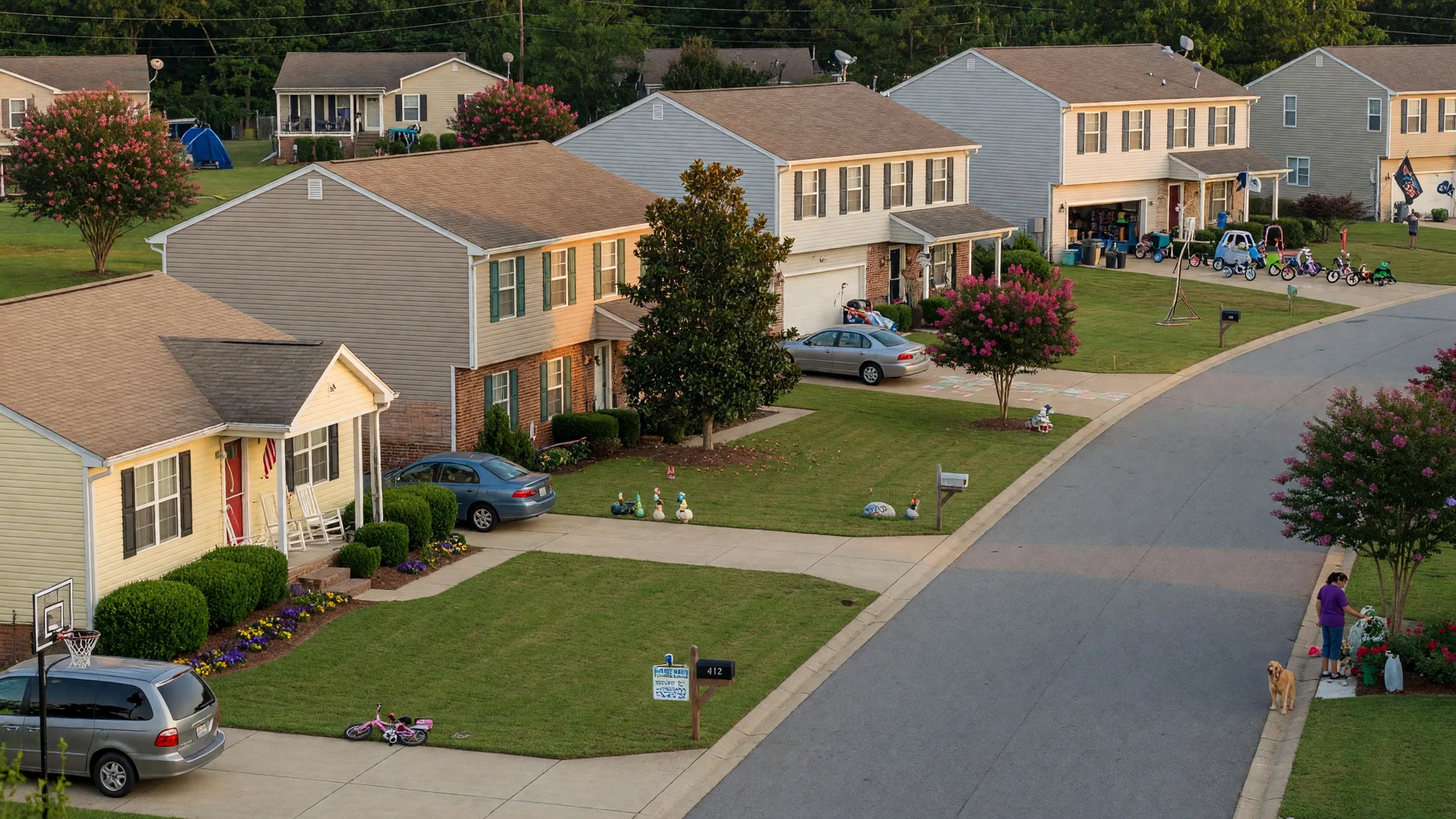 Family-friendly neighborhood in Garner NC