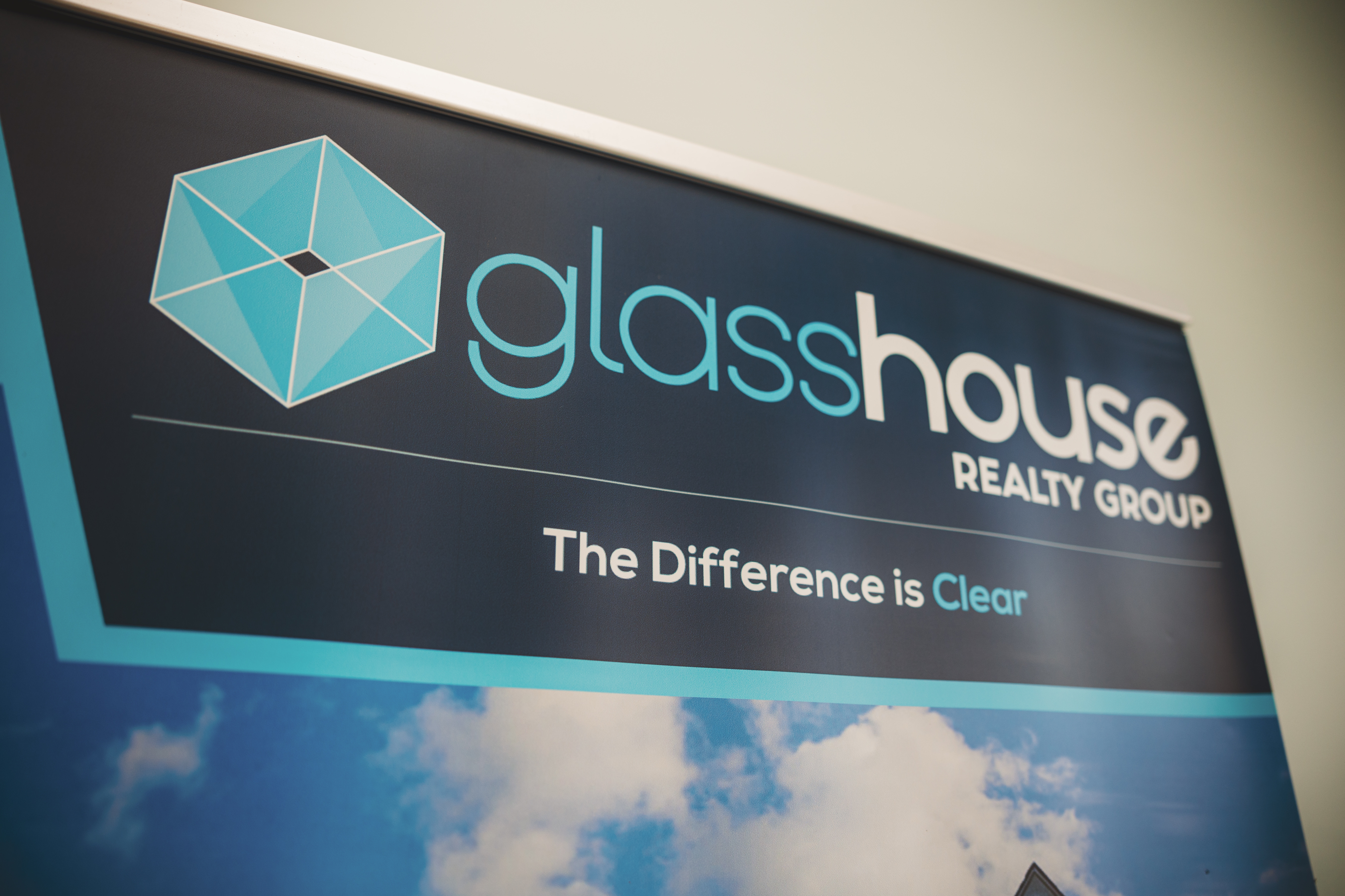 Glasshouse Realty branded sign