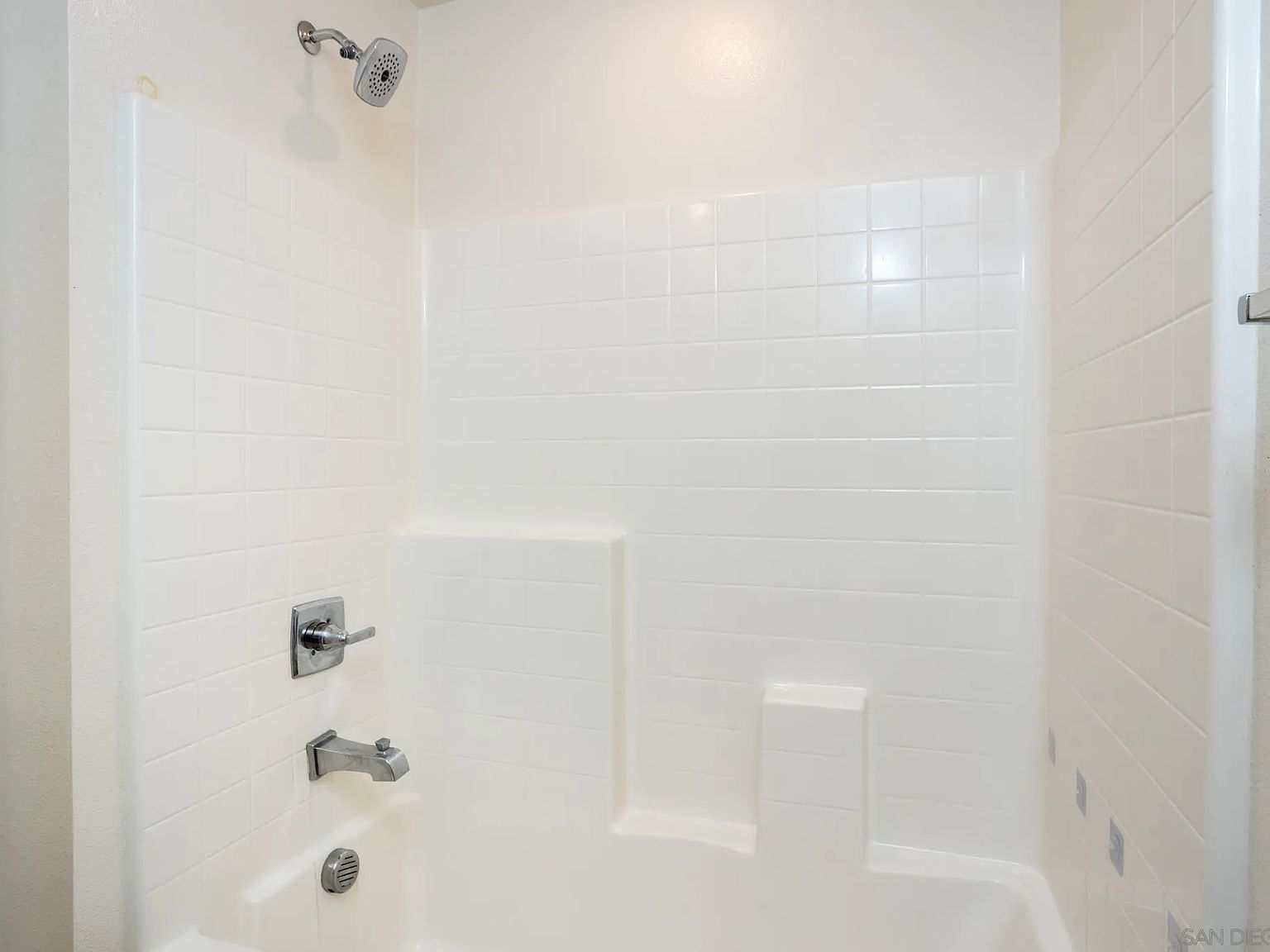 Tub and shower combination