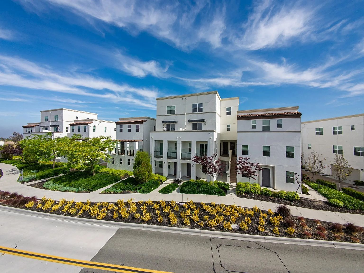 Modern townhome complex at 2024 Luzon Ln, Chula Vista