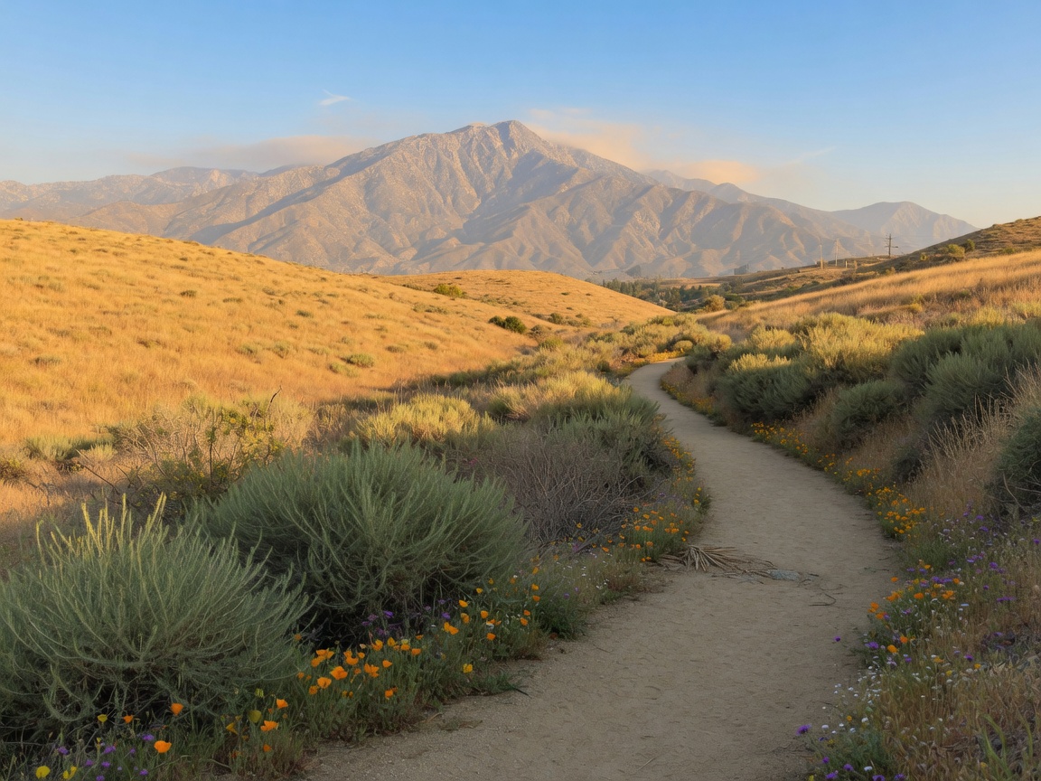 Scenic view of the San Gorgonio Pass — the gateway between coastal and inland Southern California