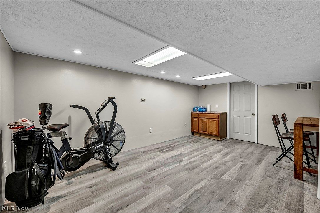 Finished basement flex space