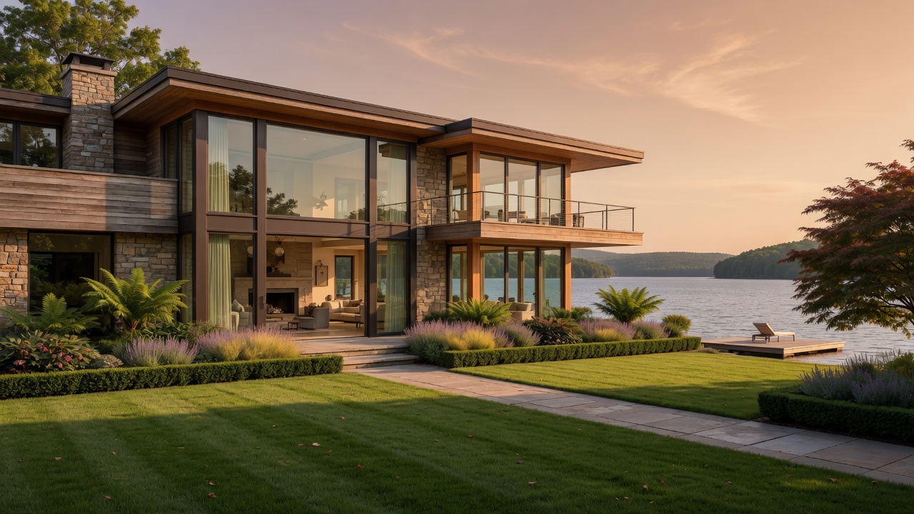 Elegant luxury home exterior