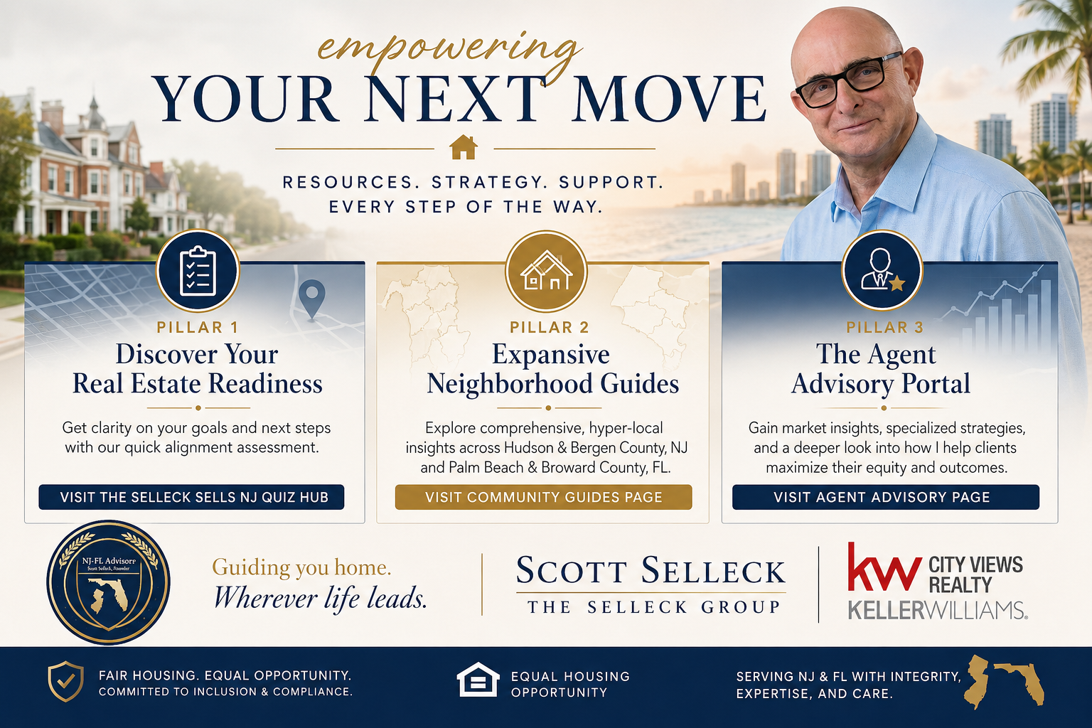 Scott Selleck's core service pillars for relocation to Florida